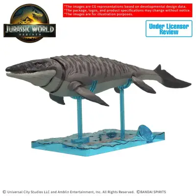 Maquette plannosaurus jurassic world mosasaurus